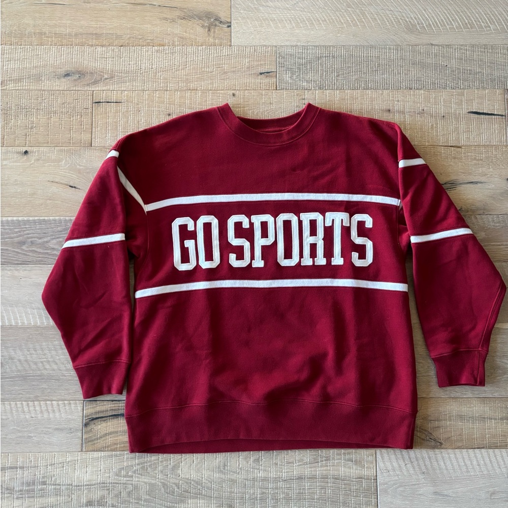 A&F “Go Sports” Crewneck Sweatshirt